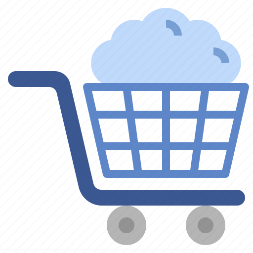 Cloud, computing, commerce, shopping, ecommerce, online, cart icon - Download on Iconfinder
