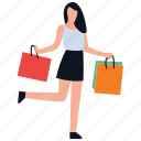 buying, leisure time, purchasing, shopping girl, spending