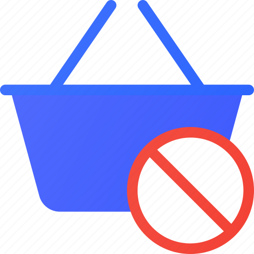 Basket, disable, ecommerce, shopping icon - Download on Iconfinder
