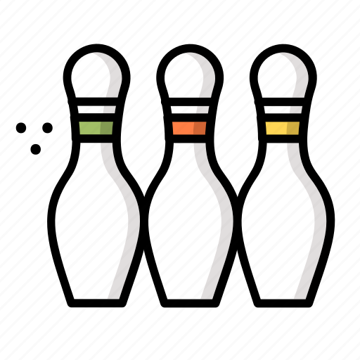 Bowling, game, pins, sport, tenpin icon - Download on Iconfinder