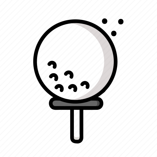 Ball, game, golf, golf ball, sport icon - Download on Iconfinder