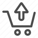 basket, buy, cart, ecommerce, online, remove, shopping