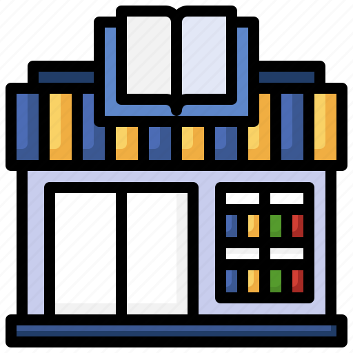 Book, shop, library, education, studying, commerce icon - Download on Iconfinder