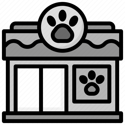 Pet, shop, commerce, shopping, store, buildings icon - Download on Iconfinder