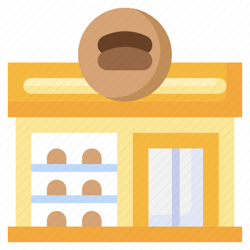 Bakery, shop, commerce, shopping, building, business icon - Download on Iconfinder