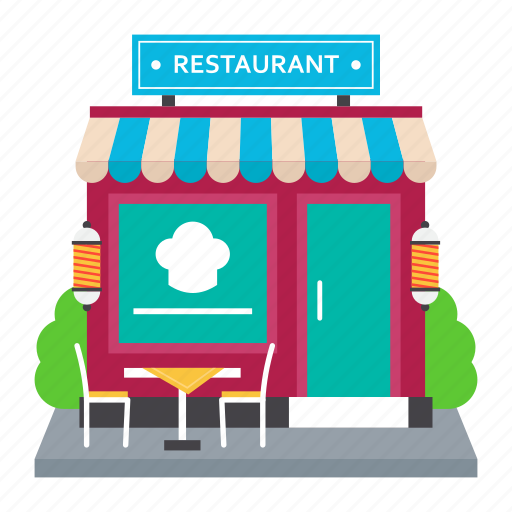 Shops, restaurant, diner, hotel, eating place, food restaurant icon - Download on Iconfinder