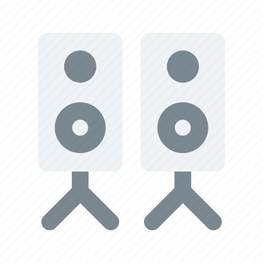 Audio, loud, music, sound, speaker icon - Download on Iconfinder