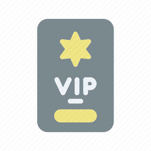 Birthday, decoration, party, ticket, vip icon - Download on Iconfinder