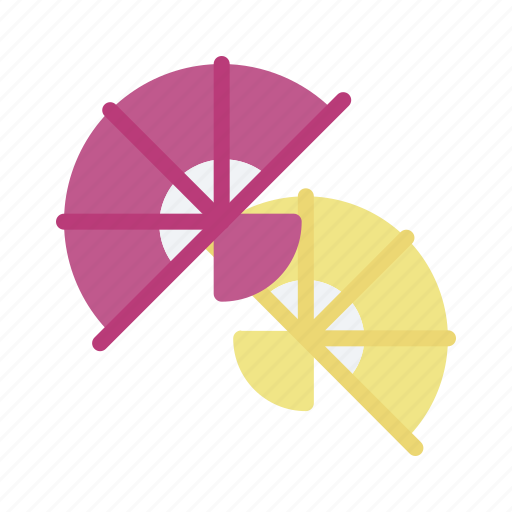 Celebration, chinese, decoration, fan, festival icon - Download on Iconfinder