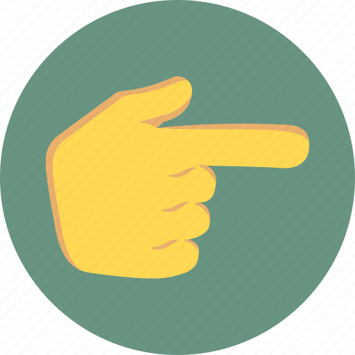 Fingers, gesture, point finger, show icon - Download on Iconfinder