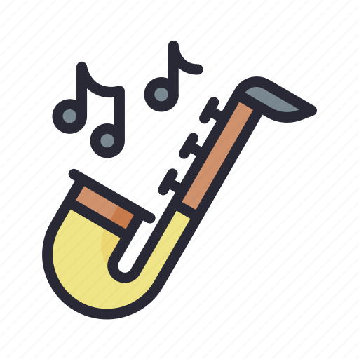 Jazz, music, orchestra, trumpet, wind, instrument icon - Download on Iconfinder