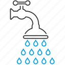 faucet, pipe, plumbing, shower, source, tap, water supply