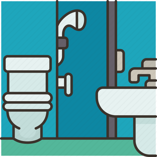 Bathroom, shower, interior, room, home icon - Download on Iconfinder