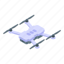 sightseeing, drone, isometric