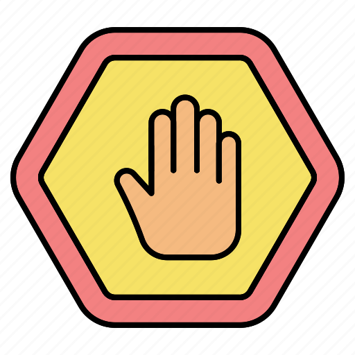Gesture, hand, sign, stop icon - Download on Iconfinder