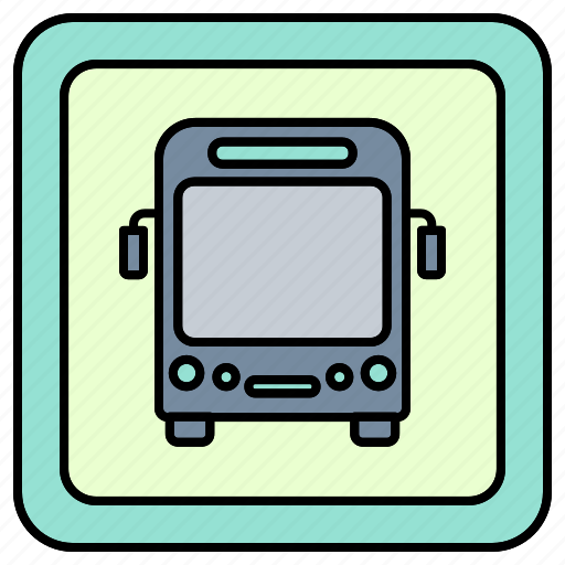 Bus, public, sign, stop icon - Download on Iconfinder