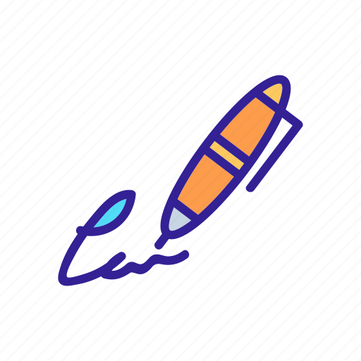 By, human, own, pen, signature, signing, writing icon - Download on Iconfinder