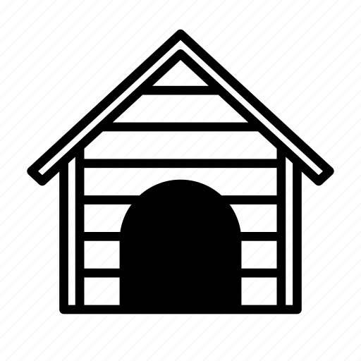 Dog, house, animal, construction, hut, kennel, pet icon - Download on Iconfinder