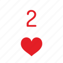 card, casino, deck, hearts, playing