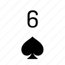 card, casino, deck, playing, spades