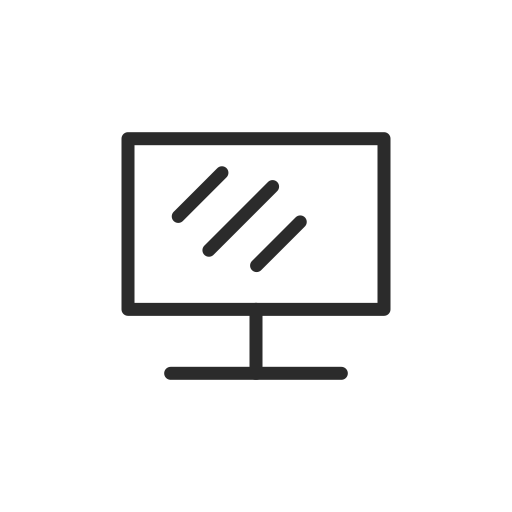 Computer, hardware, laptop, monitor, screen, television icon - Free download