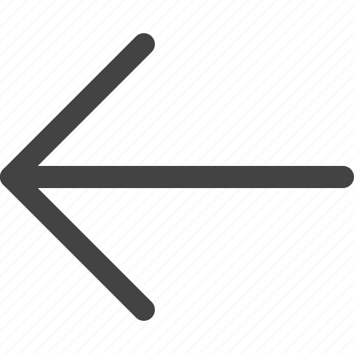 Arrow, left, navigation, ui, back, direction, pointer icon - Download on Iconfinder