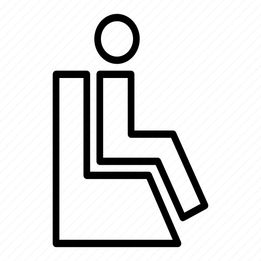 Position, sitdwon, sitting, waiting icon - Download on Iconfinder