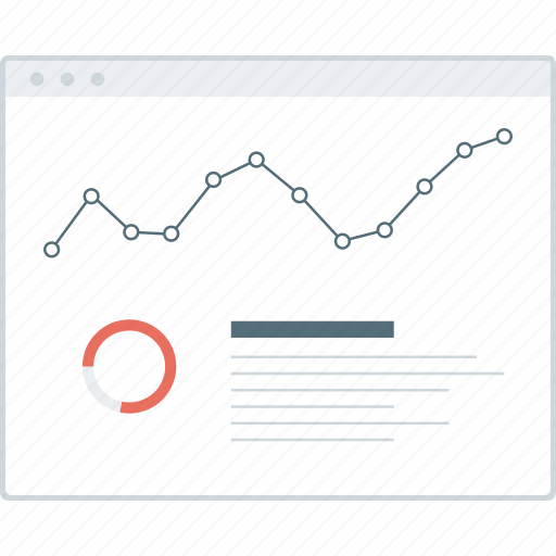 Dashboard, graph, layout, page, statistic, website, wireframe icon - Download on Iconfinder