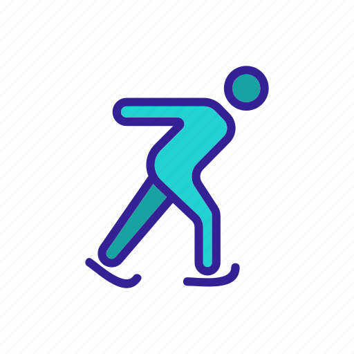 Contour, element, skate, sport icon - Download on Iconfinder