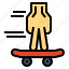 fingerboard, skateboard, sportive, toy 