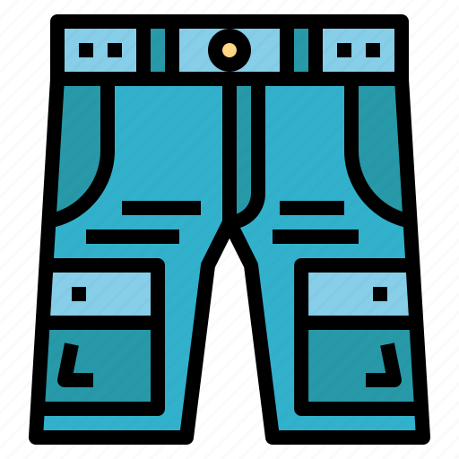 Clothes, fashion, jean, short icon - Download on Iconfinder