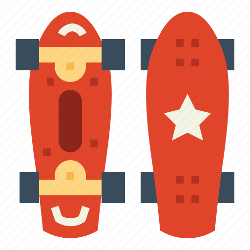 Board, competition, penny, skateboard, sports icon - Download on Iconfinder