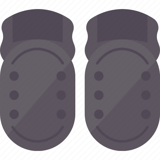 Knee, pads, skating, protective, gear icon - Download on Iconfinder