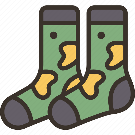 Socks, footwear, clothing, garment, cotton icon - Download on Iconfinder