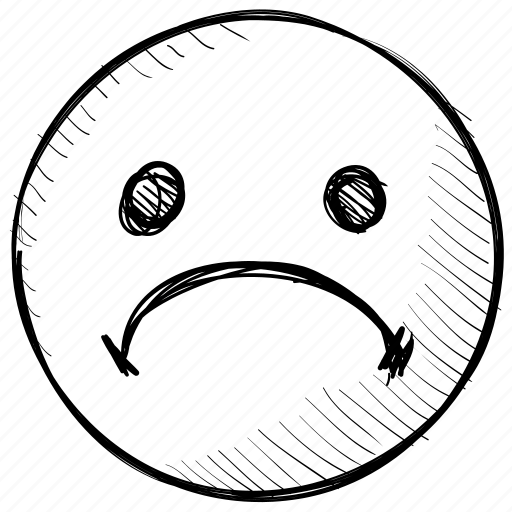 Frown, emoji, emotion, expression, face, sad, unhappy icon - Download on Iconfinder