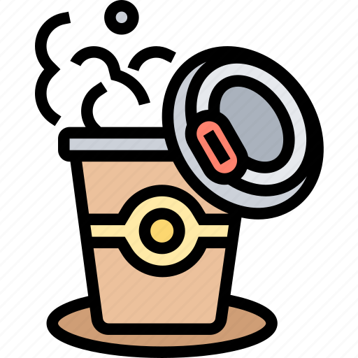 Coffee, cup, hot, caffeine, breakfast icon - Download on Iconfinder