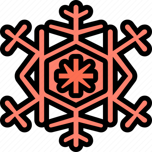 Snowflake, snow, ice, frozen, crystal icon - Download on Iconfinder