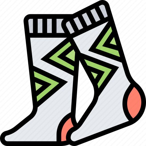 Socks, footgear, clothing, ski, accessory icon - Download on Iconfinder