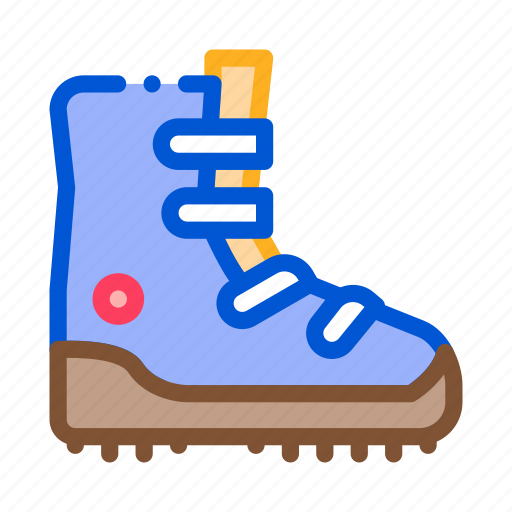 Boot, glasses, hiking, protective, shoe, tourist, vacation icon - Download on Iconfinder