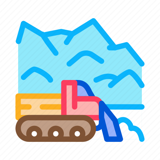 Blower, glasses, protective, shoe, snow, truck, vacation icon - Download on Iconfinder