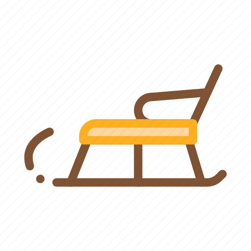 Chairlift, shoe, sled, snow, track, transport, vacation icon - Download on Iconfinder