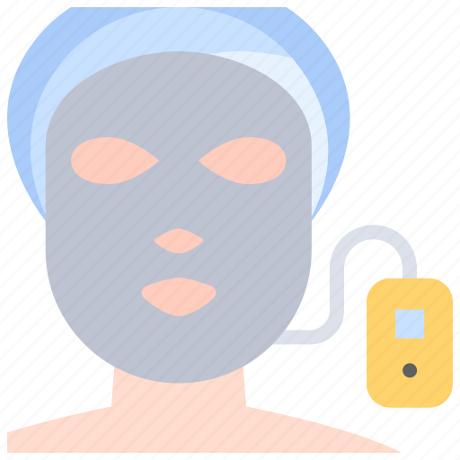Mask, cosmetic, face, led, skin, care, treatment icon - Download on Iconfinder