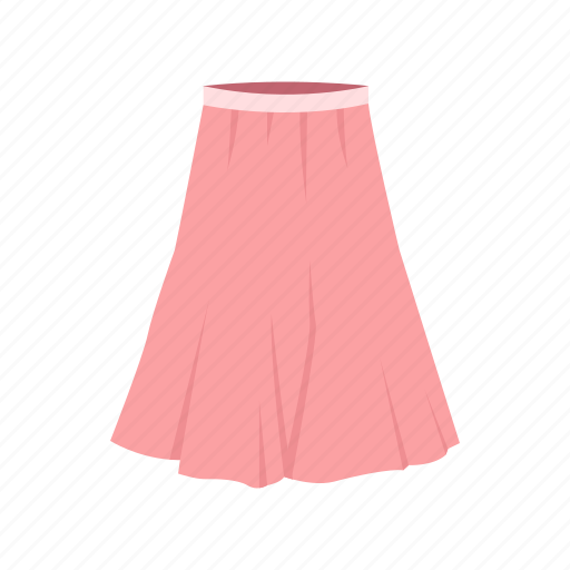A-line skirt, clothes, clothing, fashion, full skirt, garment, skirt icon - Download on Iconfinder