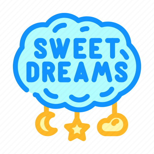 Sweet, dreams, sleep, night, bed, pillow icon - Download on Iconfinder