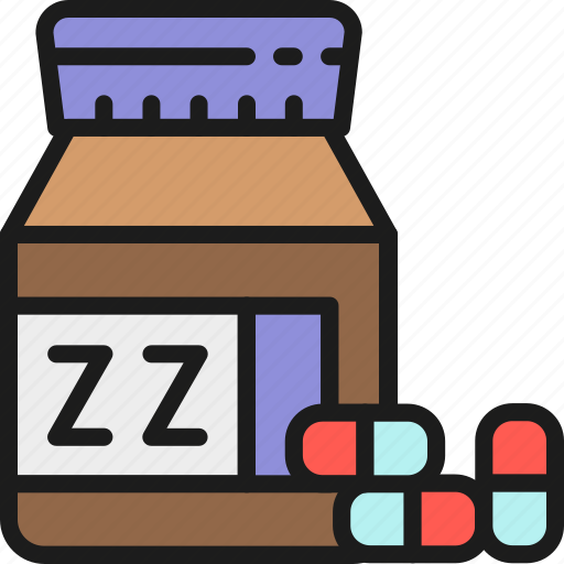 Bedding, bedroom, healthy, jar, pill, sleep, sleeping icon - Download on Iconfinder