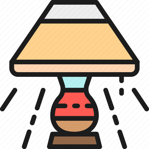 Bedding, bedroom, color, healthy, lamp, night, sleep icon - Download on Iconfinder