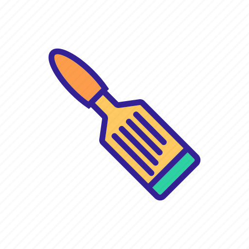 Electronic, kitchenware, manual, metal, slicer, spatula, stainless icon - Download on Iconfinder
