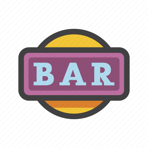 Bar, logo, one bar, bar symbol, slot symbol icon - Download on Iconfinder