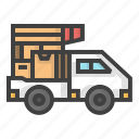 cargo, truck, pickup, delivery, courier, trucks, logistics