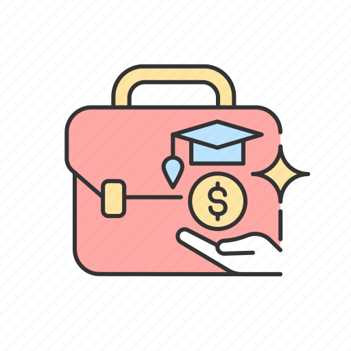 Employee training, small business, financial support, skills development icon - Download on Iconfinder